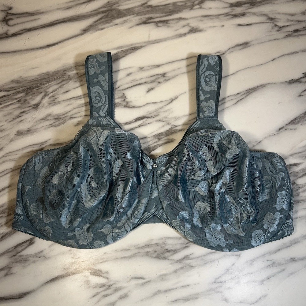 Wacoal 85567 Awareness Seamless Full Figure Underwire Smooth Support Bra Sz 42DD
